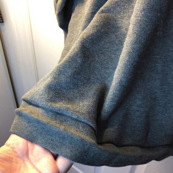 M Pink Victoria Secret grey pullover sweater - Picture 7 of 10